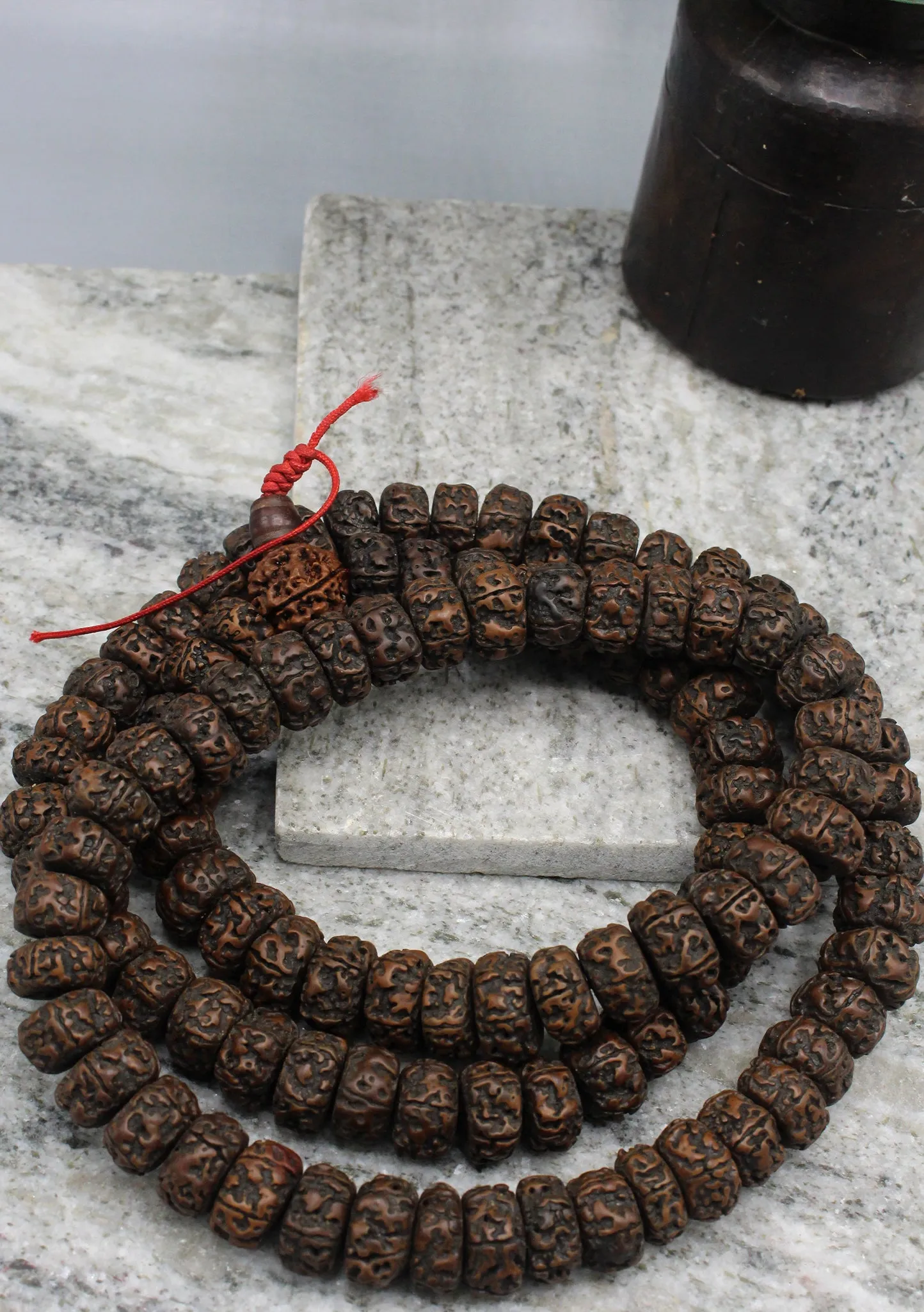 Rudrakshya Seeds Shiva Shakti  Prayer Mala