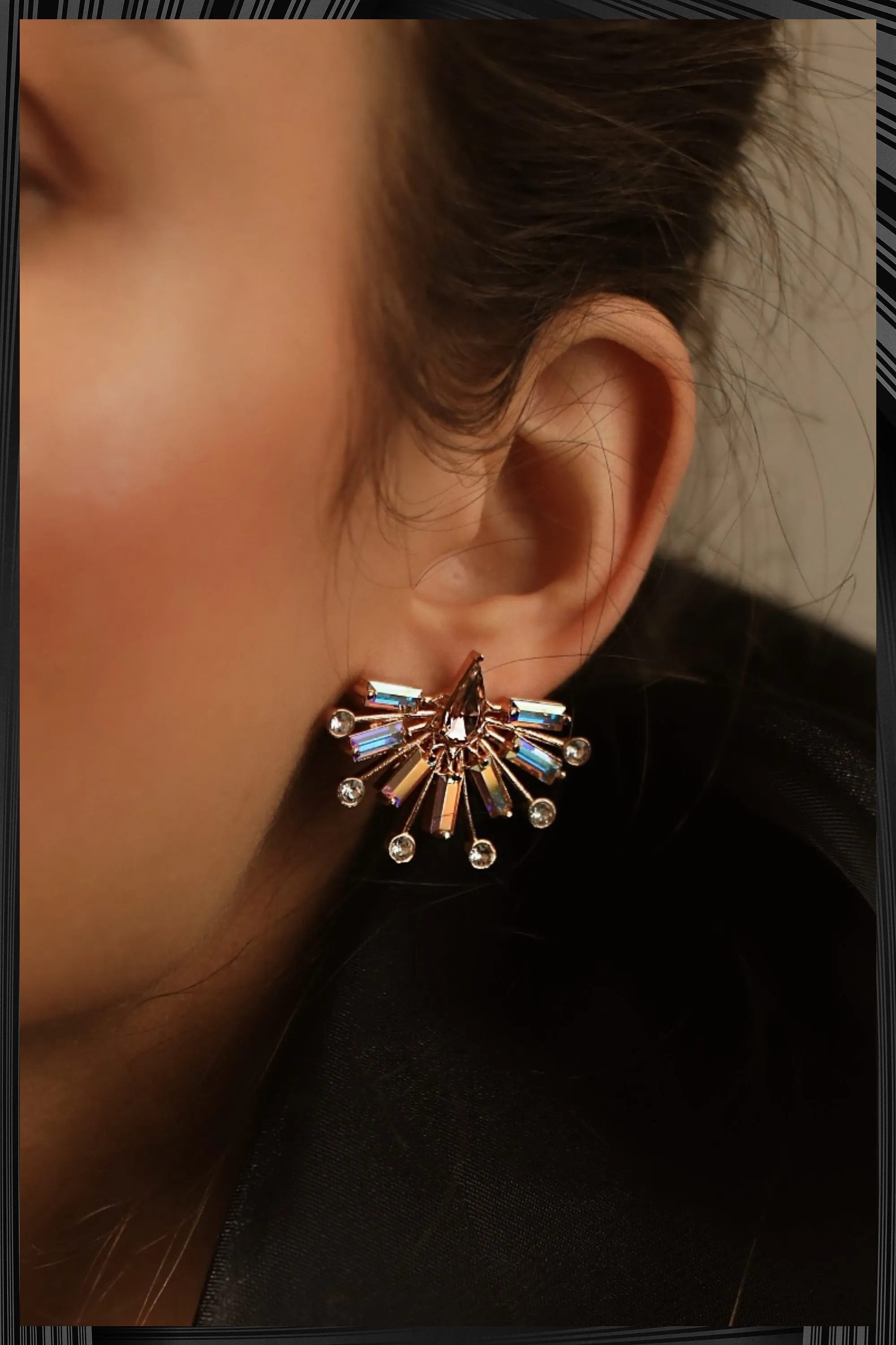 Sapphire Blue Bolero Earrings | 2-3 Week Shipping