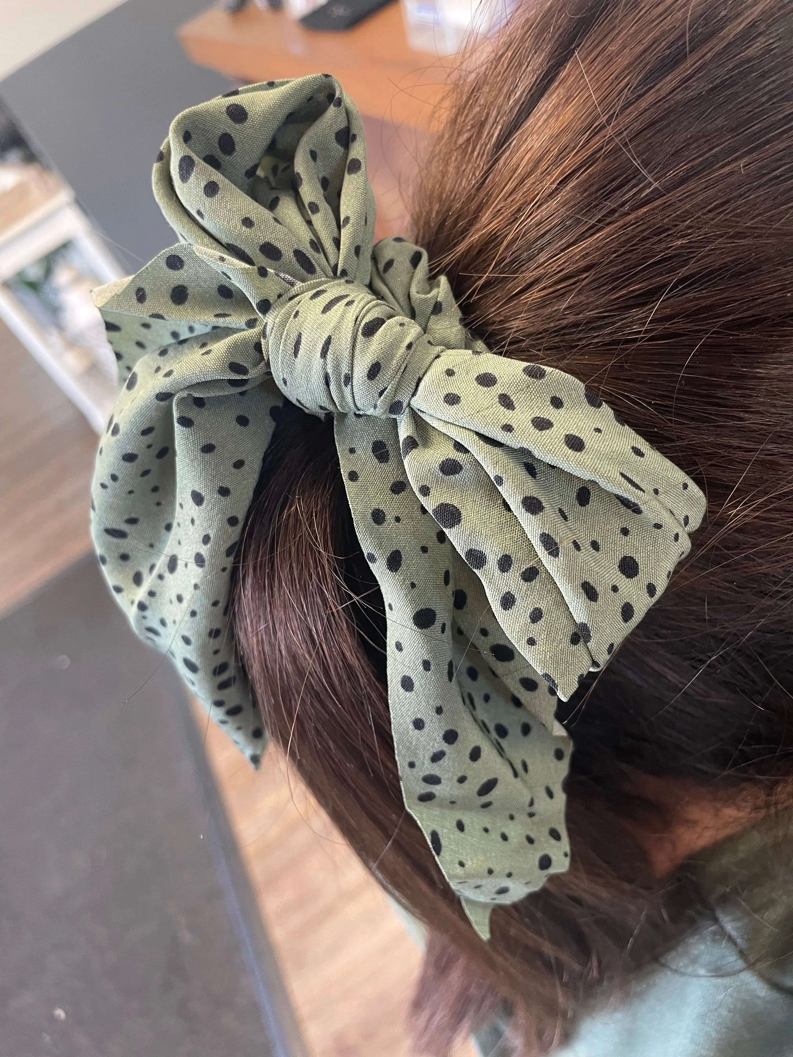 Scrunchie hair scarf