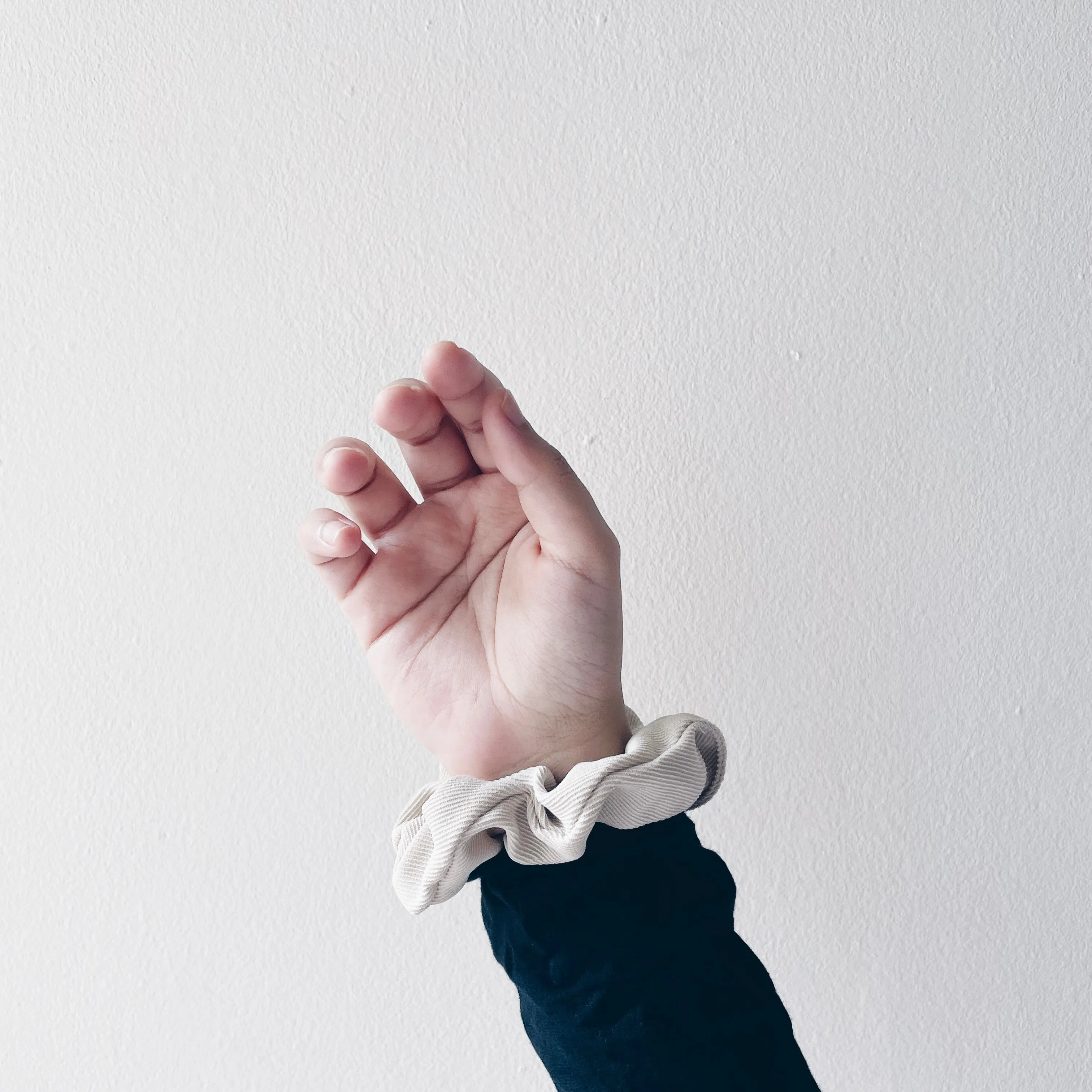 Scrunchie : Navy & Green