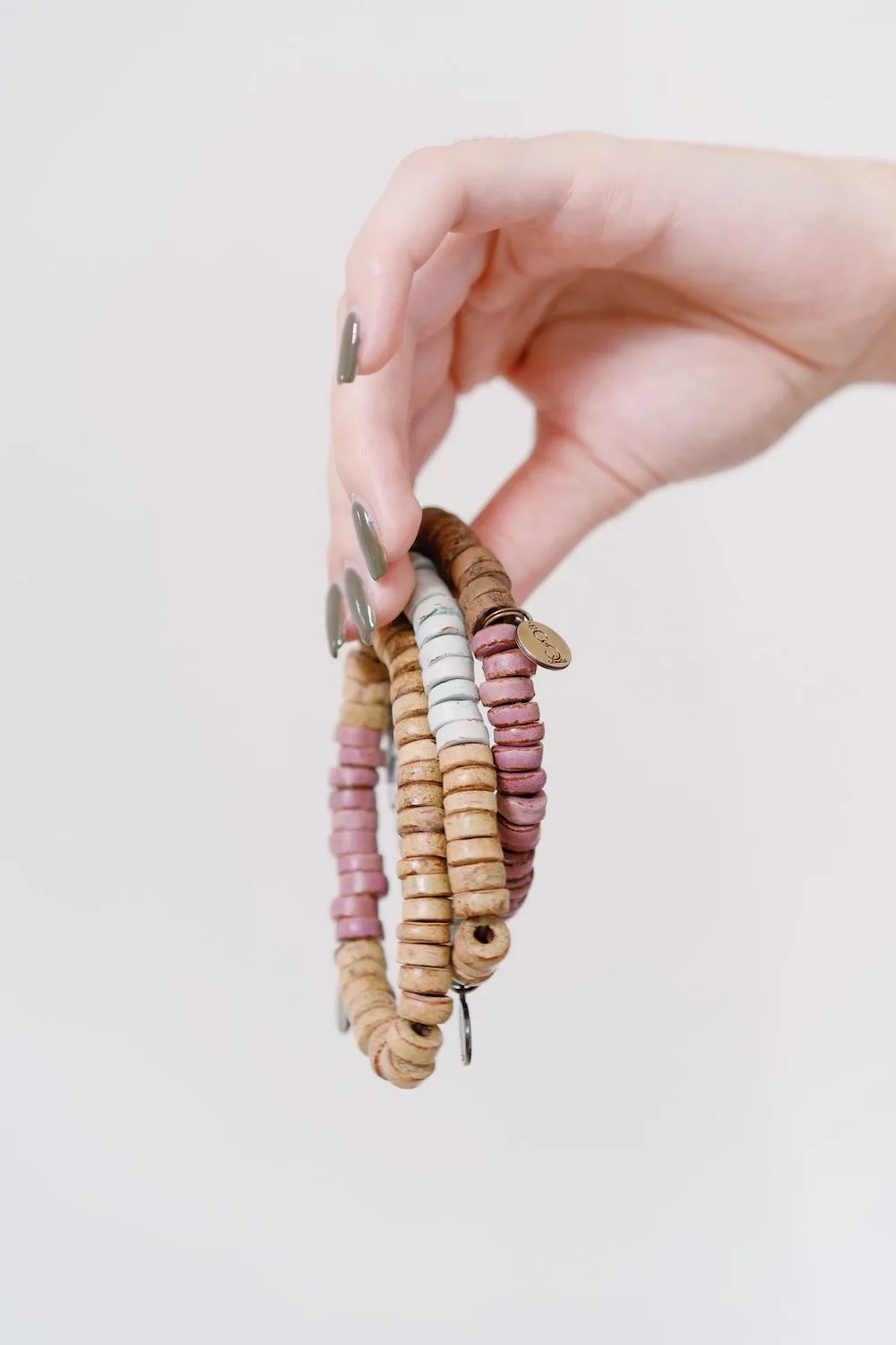 Seafoam Coral Candy Bracelet
