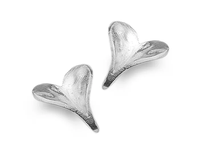 Silver Bracelet - Organic Heart Multi