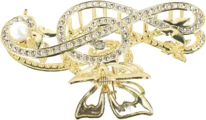 SOIMISS Jaw Hair Clip Music Note Elements for Women Decorative Metal Claw Clip Hair Claw for Long Hair Elegant Secure Grip for Ceremonies Daily Wear