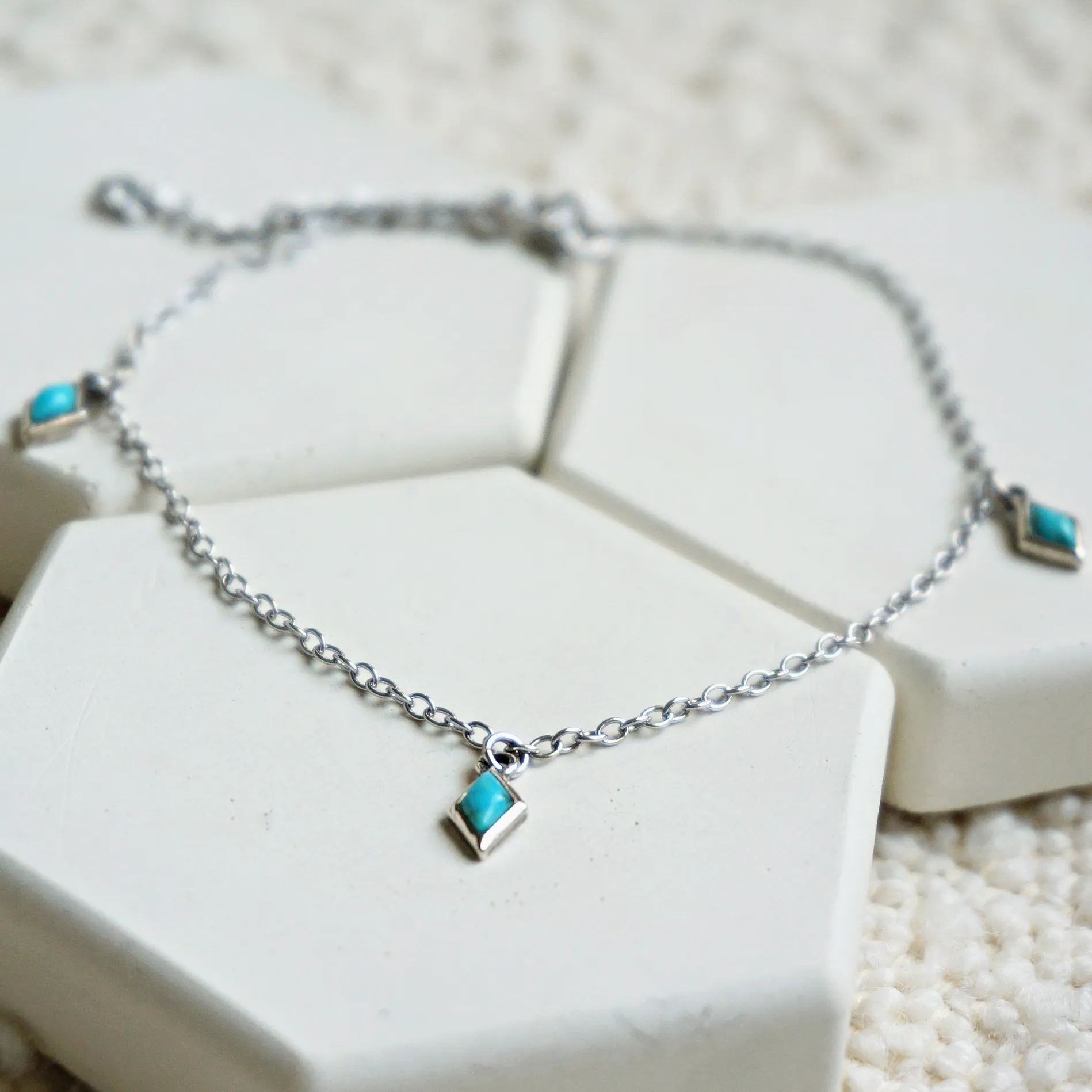 Sowell Jewelry Dir Turquoise Anklet