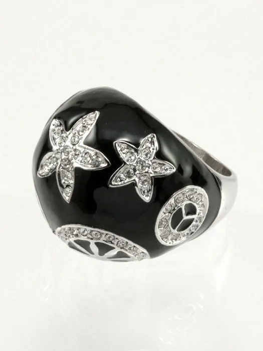 TEEK - Enamel Flower Ring