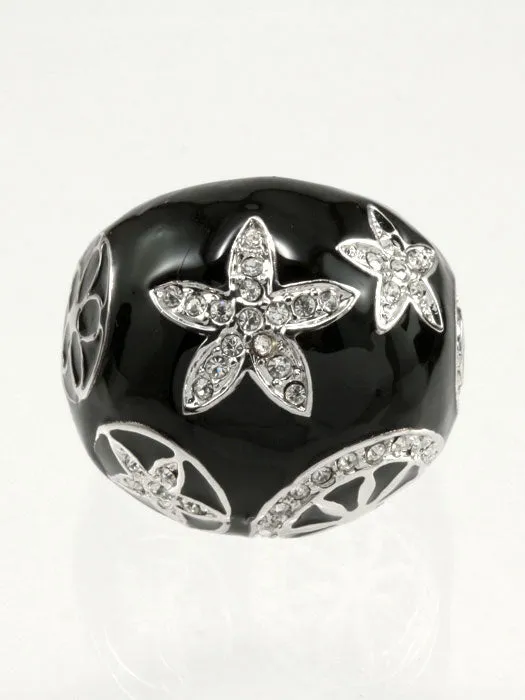 TEEK - Enamel Flower Ring