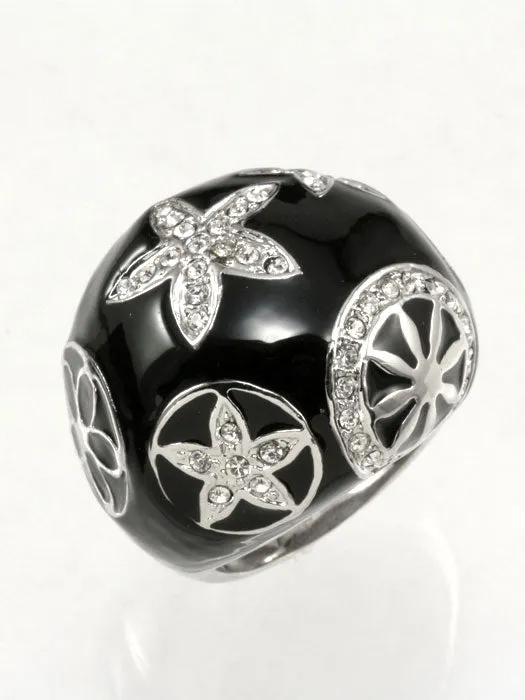 TEEK - Enamel Flower Ring