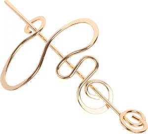 Vintage Hollow Twisted Hair Stick Retro Metal Hairpin for Women Chic Hair Chopsticks for Updos Elegant Styling Accessories for Weddings Parties and Special Occasions