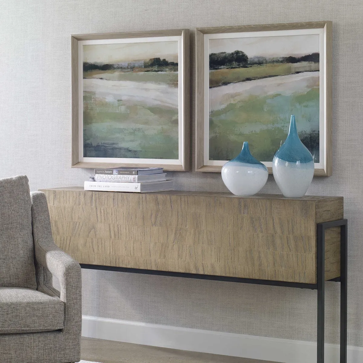 Vivid Vista- Framed Print- Set of 2