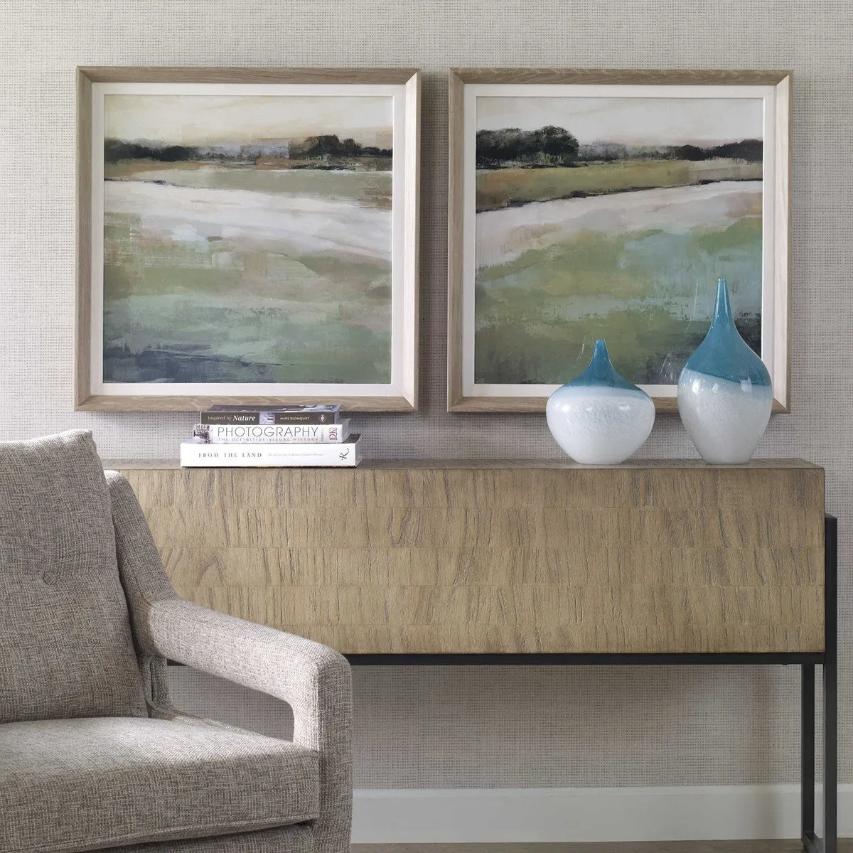 Vivid Vista- Framed Print- Set of 2