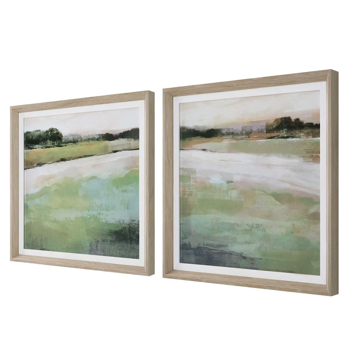 Vivid Vista- Framed Print- Set of 2