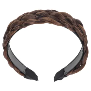 Women Fishbone Braid Headband Ornament for Daily Wear Lightweight Hair Accessory for Parties Weddings and Special Occasions Fits